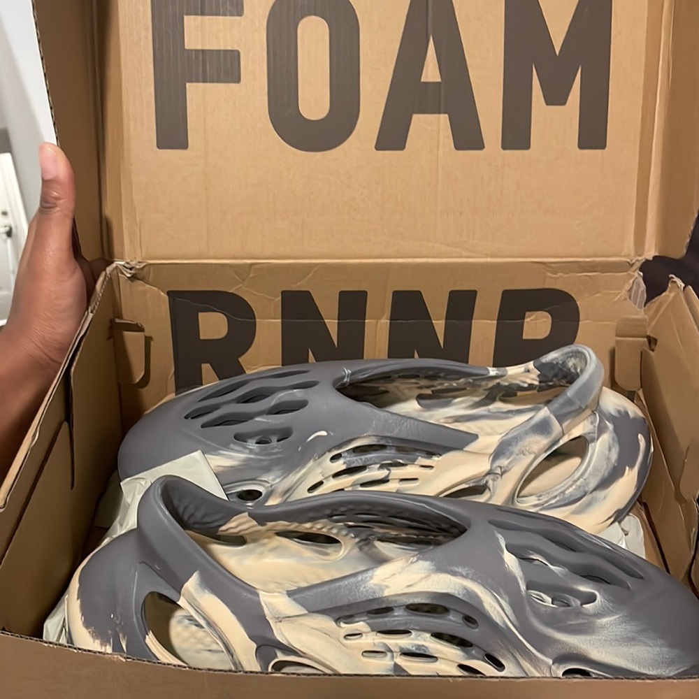 Size 10 Brand New Yeezy Foam Runner Moon MXT